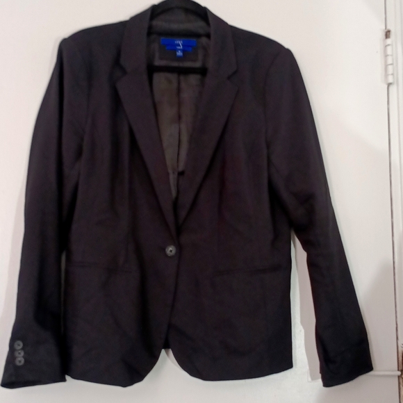 APT. 9 TORIE BLACK ONE BUTTON BLAZER 🖤 - Picture 1 of 7
